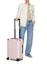  - JULY - Carry On Suitcase — Blush Pink