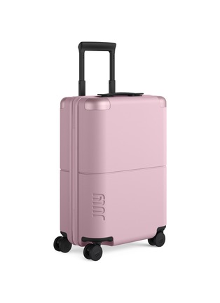 Front View - Click To Enlarge - JULY - Carry On Suitcase — Blush Pink