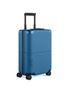 Front View - Click To Enlarge - JULY - Carry On Suitcase — Blue
