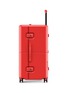 Detail View - Click To Enlarge - JULY - Checked Trunk Suitcase — Red