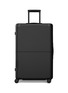 Main View - Click To Enlarge - JULY - Checked Plus Expandable Suitcase — Charcoal