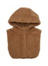 Main View - Click To Enlarge - YVES SALOMON - Curly Merinos Hood
