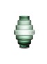 Main View - Click To Enlarge - POLSPOTTEN - Small Steps Vase — Dark Green