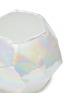 Detail View - Click To Enlarge - POLSPOTTEN - Graphic Lustre Candle Holder — White