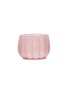 Main View - Click To Enlarge - POLSPOTTEN - Melon Hurricane Candle Holder — Light Pink