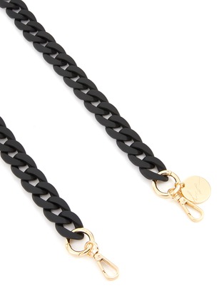 Detail View - Click To Enlarge - LA COQUE FRANÇAISE - Sarah Resin Phone Chain — Matt Black