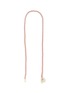 Main View - Click To Enlarge - LA COQUE FRANÇAISE - Lou Leather Braided Phone Strap — Rose