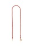 Main View - Click To Enlarge - LA COQUE FRANÇAISE - Lou Leather Braided Phone Strap — Red