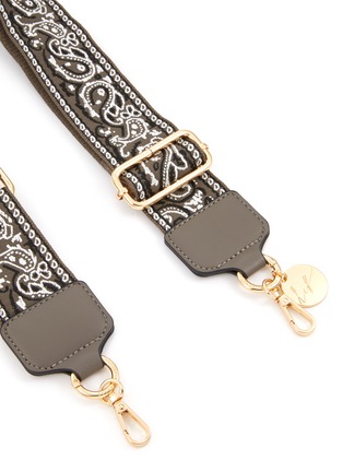 Detail View - Click To Enlarge - LA COQUE FRANÇAISE - Haby Adjustable Bandana Phone Strap — Grey
