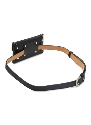Detail View - Click To Enlarge - LA COQUE FRANÇAISE - Universal Jane Studded Leather Phone Pouch with Chain