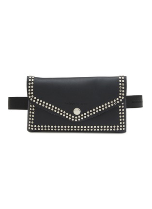 Main View - Click To Enlarge - LA COQUE FRANÇAISE - Universal Jane Studded Leather Phone Pouch with Chain
