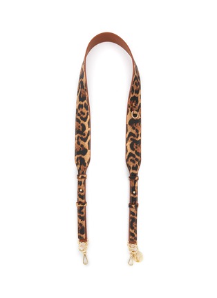 Main View - Click To Enlarge - LA COQUE FRANÇAISE - Nora Leopard Print Leather Phone Strap