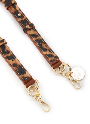 Figure View - Click To Enlarge - LA COQUE FRANÇAISE - Nora Leopard Print Leather Phone Strap