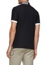 Back View - Click To Enlarge - SOUTHCAPE - Logo Patch UV Protect Polo Shirt