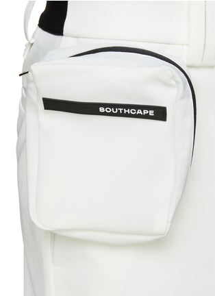  - SOUTHCAPE - Detachable Pouch Logo Jacquard Band Shorts