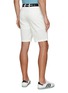 Back View - Click To Enlarge - SOUTHCAPE - Detachable Pouch Logo Jacquard Band Shorts