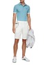 Figure View - Click To Enlarge - SOUTHCAPE - Detachable Pouch Logo Jacquard Band Shorts