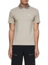 Main View - Click To Enlarge - SOUTHCAPE - 4 Row Logo Print Polo Shirt