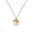 Main View - Click To Enlarge - CENTAURI LUCY - Neo-Romantic Turner 18K Gold Pearl Necklace