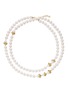 Main View - Click To Enlarge - CENTAURI LUCY - Neo-Romantic Turner 18K Gold Pearl Long Necklace