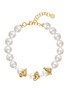 Main View - Click To Enlarge - CENTAURI LUCY - Neo-Romantic Turner 18K Gold PearlBracelet