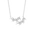 Main View - Click To Enlarge - CENTAURI LUCY - Neo-Romantic Springtime Swallow 18K Gold Diamond Necklace