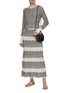 Figure View - Click To Enlarge - ERES - Reglisse Wool Cashmere Skirt