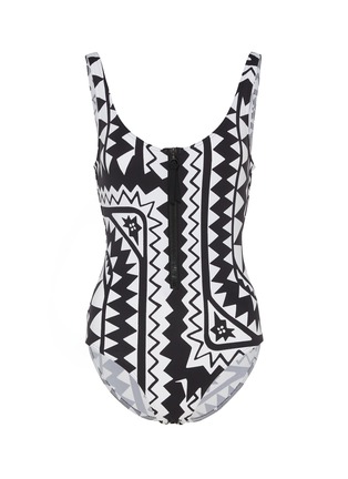 Main View - Click To Enlarge - ERES - Tipi Front Zip Swimsuit
