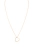 Main View - Click To Enlarge - REPOSSI - Antifer Heart 18K Pink Gold Long Necklace