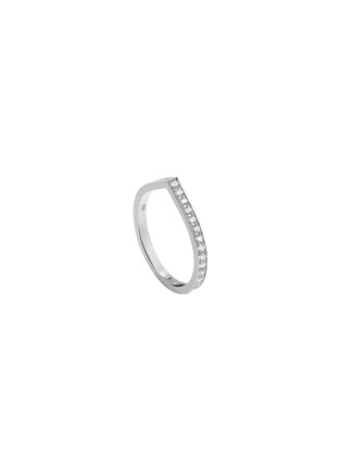 Main View - Click To Enlarge - REPOSSI - Antifer 18K White Gold Diamond Bridal Ring — 52mm
