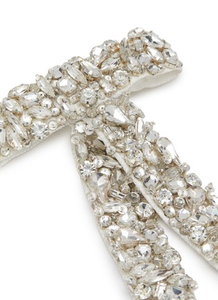 Detail View - Click To Enlarge - JENNIFER BEHR - Czarina Swarovski Crystal Bow Barrette