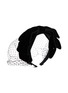 Figure View - Click To Enlarge - JENNIFER BEHR - Doris Veil Velvet Headband
