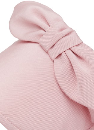 Detail View - Click To Enlarge - JENNIFER OUELLETTE - Grosgrain Fascinator Hat