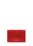 Back View - Click To Enlarge - SMYTHSON - Mara croc effect leather cardholder case