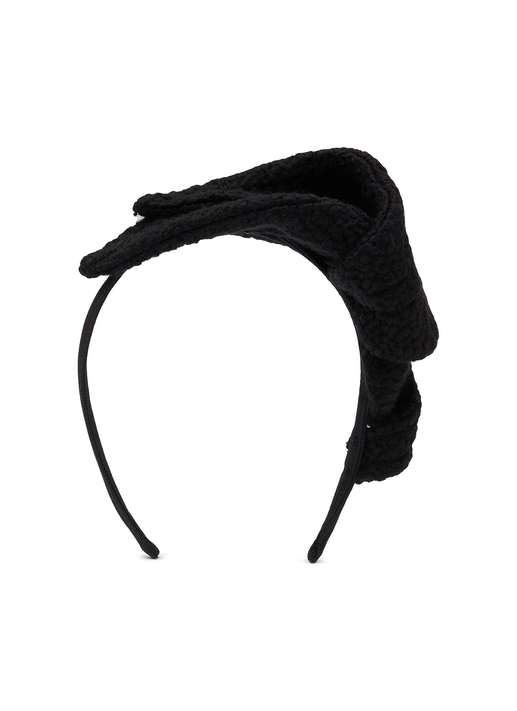Tweed Leaves Abstract Headband