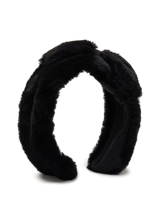 Figure View - Click To Enlarge - JENNIFER OUELLETTE - Side Bow Faux Fur Earmuff