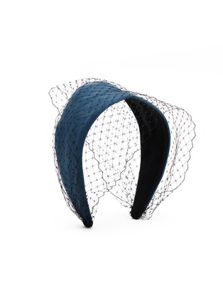 Figure View - Click To Enlarge - JENNIFER OUELLETTE - Ultra Suede Changeable Veiling Headband