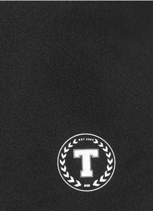 Detail View - Click To Enlarge - T BY ALEXANDER WANG - T-logo scuba jersey T-shirt