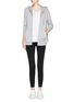 Figure View - Click To Enlarge - T BY ALEXANDER WANG - Logo band luxe ponte leggings