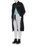 Figure View - Click To Enlarge - T BY ALEXANDER WANG - Padded bomber coat