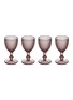 Main View - Click To Enlarge - VISTA ALEGRE - Bicos Rosa Pink Wine Glass — Set Of 4
