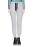 Main View - Click To Enlarge - T BY ALEXANDER WANG - Velvet drawstring fleece lined sweatpants