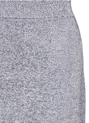 Detail View - Click To Enlarge - T BY ALEXANDER WANG - Rib knit mini skirt