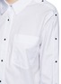 Detail View - Click To Enlarge - T BY ALEXANDER WANG - Snap button cotton poplin shirt