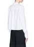 Back View - Click To Enlarge - T BY ALEXANDER WANG - Snap button cotton poplin shirt
