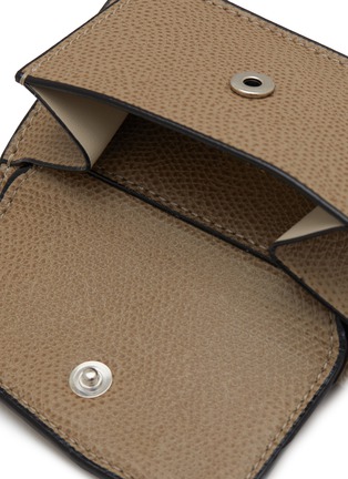 Detail View - Click To Enlarge - VALEXTRA - Compact Leather Wallet with Coin Purse