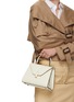 Front View - Click To Enlarge - VALEXTRA - Small Iside Leather Bag
