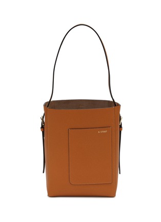 Main View - Click To Enlarge - VALEXTRA - Small Bucket Leather Shoulder Bag