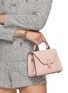 Front View - Click To Enlarge - VALEXTRA - Micro Iside Leather Bag