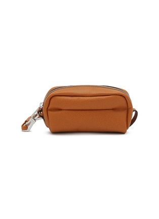 Main View - Click To Enlarge - VALEXTRA - Micro Origami Leather Crossbody Bag